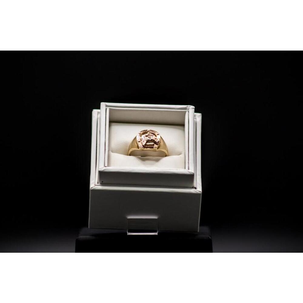 Horse Shoe Ring 10KT Yellow Gold